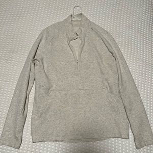 Lululemon At Ease quarter zip Large jersey